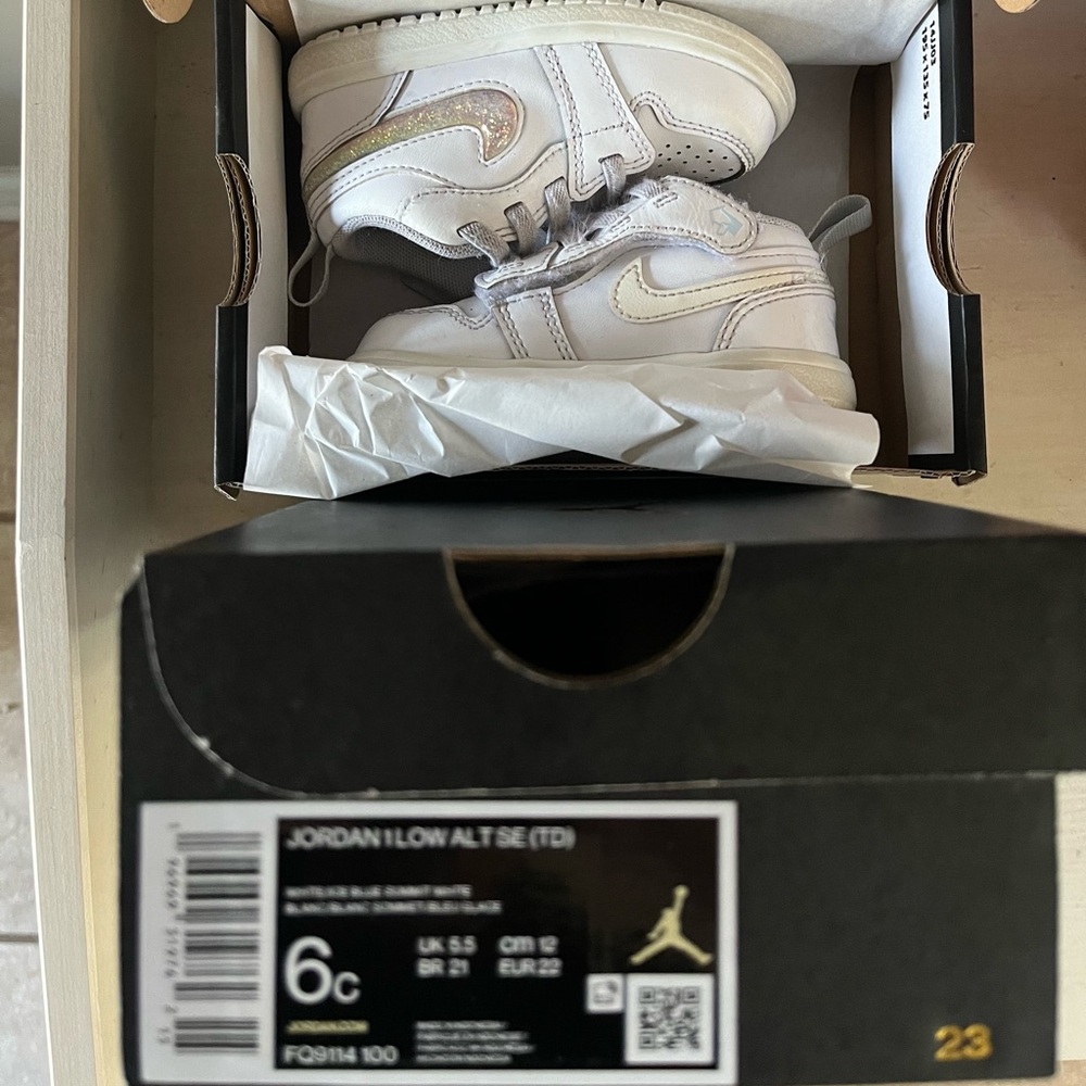 Jordan’s size 6…two available available